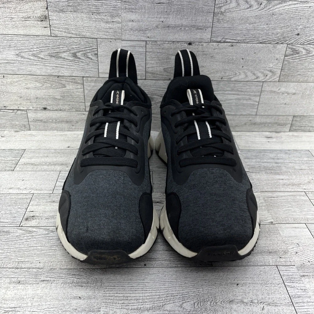 Reebok Zig Dynamica IF5947 Black White Running Shoes Sneakers Women Size‎ 8